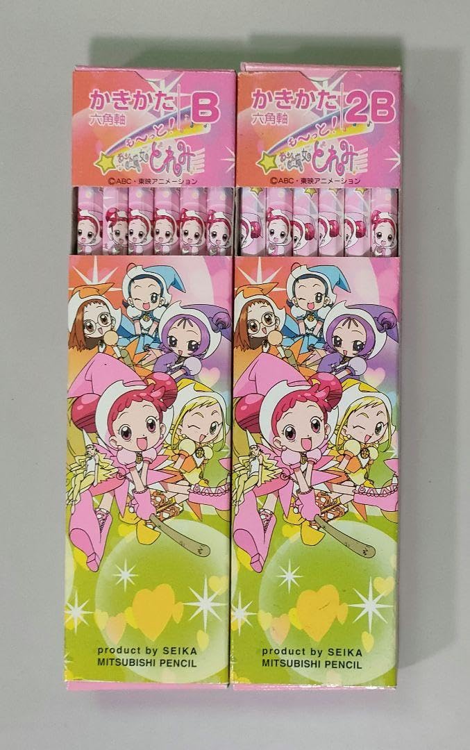 Amazon | おジャ魔女どれみ かきかた鉛筆 六角軸 B 2B | 鉛筆